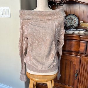 Free People off the shoulder sweater